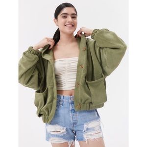 COPY - NWT Urban Outfitters Della Corduroy Hooded Jacket